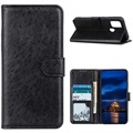 OnePlus Nord N10 5G Wallet Schutzhülle mit Magnetverschluss - Schwarz