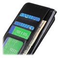OnePlus Nord 2 5G Wallet Schutzhülle mit Magnetverschluss - Schwarz