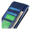 OnePlus Nord 2 5G Wallet Schutzhülle mit Magnetverschluss - Blau