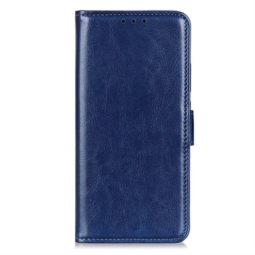 Samsung Galaxy A14 Wallet Schutzhülle mit Magnetverschluss - Blau