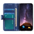 Samsung Galaxy A32 5G/M32 5G Wallet Schutzhülle mit Magnetverschluss - Blau
