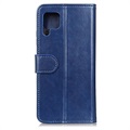 Samsung Galaxy A42 5G Wallet Schutzhülle mit Magnetverschluss - Blau