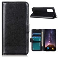 Samsung Galaxy A52 5G, Galaxy A52s Wallet Schutzhülle mit Magnetverschluss - Schwarz