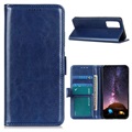 Samsung Galaxy A52 5G, Galaxy A52s Wallet Schutzhülle mit Magnetverschluss - Blau