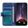 Samsung Galaxy A52 5G, Galaxy A52s Wallet Schutzhülle mit Magnetverschluss - Blau