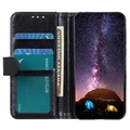 Samsung Galaxy A72 5G Wallet Schutzhülle mit Magnetverschluss - Schwarz