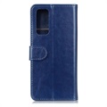 Samsung Galaxy A72 5G Wallet Schutzhülle mit Magnetverschluss - Blau