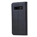 Samsung Galaxy S10 Wallet Hülle mit Stand-Funktion - Schwarz