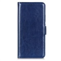 Samsung Galaxy S22 5G Wallet Schutzhülle mit Stand - Blau