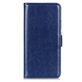 Samsung Galaxy S22 5G Wallet Schutzhülle mit Stand - Blau