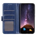 Samsung Galaxy S22 5G Wallet Schutzhülle mit Stand - Blau