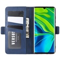 Xiaomi Mi Note 10/10 Pro Wallet Schutzhülle mit Magnetverschluss - Blau
