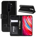 Xiaomi Redmi Note 8 Pro Wallet Schutzhülle mit Magnetverschluss - Schwarz