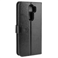 Xiaomi Redmi Note 8 Pro Wallet Schutzhülle mit Magnetverschluss - Schwarz