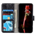 Samsung Galaxy A23 Wallet Schutzhülle mit Magnetverschluss - Schwarz