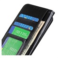 iPhone 13 Pro Wallet Schutzhülle mit Stand - Schwarz