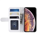 iPhone 11 Pro Max Wallet Schutzhülle mit Magnetverschluss - Weiß