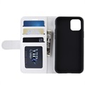 iPhone 11 Pro Max Wallet Schutzhülle mit Magnetverschluss - Weiß