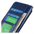 iPhone 14 Max Wallet Schutzhülle mit Stand - Blau