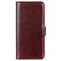 iPhone 14 Max Wallet Schutzhülle mit Stand - Braun