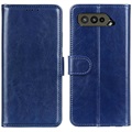 Asus ROG Phone 5 Schutzhülle mit Geldbörse und Standfunktion - Blau