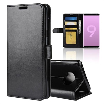 Samsung Galaxy Note9 Wallet Hülle mit Stand-Funktion - Schwarz