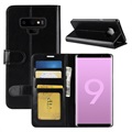 Samsung Galaxy Note9 Wallet Hülle mit Stand-Funktion - Schwarz