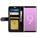 Samsung Galaxy Note9 Wallet Hülle mit Stand-Funktion - Schwarz