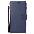 Samsung Galaxy S10+ Wallet Hülle mit Stand-Funktion - Dunkel Blau