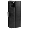 iPhone 11 Pro Wallet Hülle mit Stand-Funktion - Schwarz