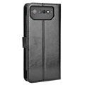 Asus ROG Phone 6/6 Pro Wallet Schutzhülle mit Magnetverschluss - Schwarz