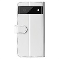Google Pixel 7 Pro Wallet Hülle mit Magnetverschluss - Weiß