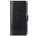 Nokia C20 Plus Wallet Schutzhülle mit Magnetverschluss - Schwarz