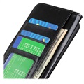Nokia G21/G11 Wallet Schutzhülle mit Magnetverschluss - Schwarz