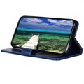 Samsung Galaxy A33 5G Wallet Schutzhülle mit Magnetverschluss - Blau