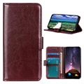 Sony Xperia 1 IV Wallet Hülle mit Magnetverschluss - Braun