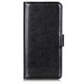 Sony Xperia 10 II Wallet Schutzhülle mit Magnetverschluss - Schwarz