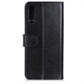Sony Xperia 10 II Wallet Schutzhülle mit Magnetverschluss - Schwarz