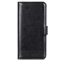 Vivo X80 Pro Wallet Schutzhülle mit Magnetverschluss - Schwarz