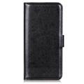OnePlus 11 Wallet Schutzhülle mit Ständer - Schwarz