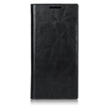 Samsung Galaxy Note20 Ultra Lederhülle mit Geldbörse - Schwarz
