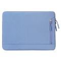 Wasserfeste, elegante Oxford-Laptoptasche mit Seitentasche - 14.6" - Blau