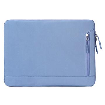 Wasserfeste, elegante Oxford-Laptoptasche mit Seitentasche - 14.6" - Blau