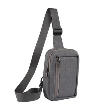 Wasserfeste Handytasche aus Nylon für Brust und Schulter - passend für 6.5"- 7.2" Handys