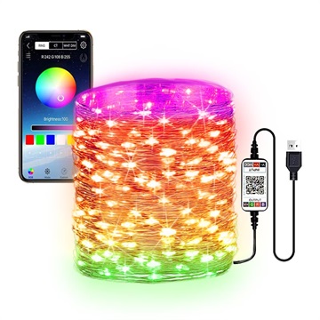 Wasserdichte Bluetooth LED String Lichterketten - 10m