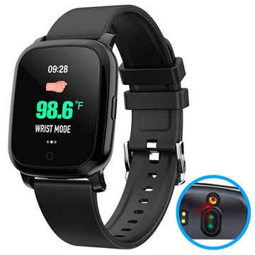 Wasserdichte Bluetooth Smartwatch m/ IR Thermometer CV06