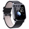 Wasserdichte Bluetooth Sport Smartwatch CV06 - Milanese - Schwarz