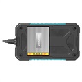 Wasserdichte Endoskop Kamera mit Doppelobjektiv und LCD-Display P40 - 10m