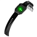 Wasserdichte Smartwatch mit Herzfrequenz Q26 - Schwarz
