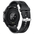 Wasserdichte Smartwatch mit Herzfrequenz L16 - Silikon - Schwarz